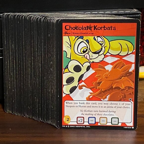 Lot of 86 Vintage 2002 Neopets Trading Card Game Cards VG-NM - Picture 2 of 5